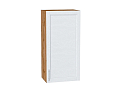 Шкаф верхний с 1-ой дверцей Сканди (920х450х320) Дуб Вотан/white softwood