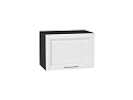 Шкаф верхний горизонтальный Сканди (358х500х320) graphite/white softwood