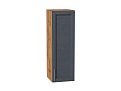 Шкаф верхний с 1-ой дверцей Сканди (920х300х320) Дуб Вотан/graphite softwood