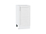 Шкаф нижний с 1-ой дверцей Сканди (816х400х480) Белый/White Softwood