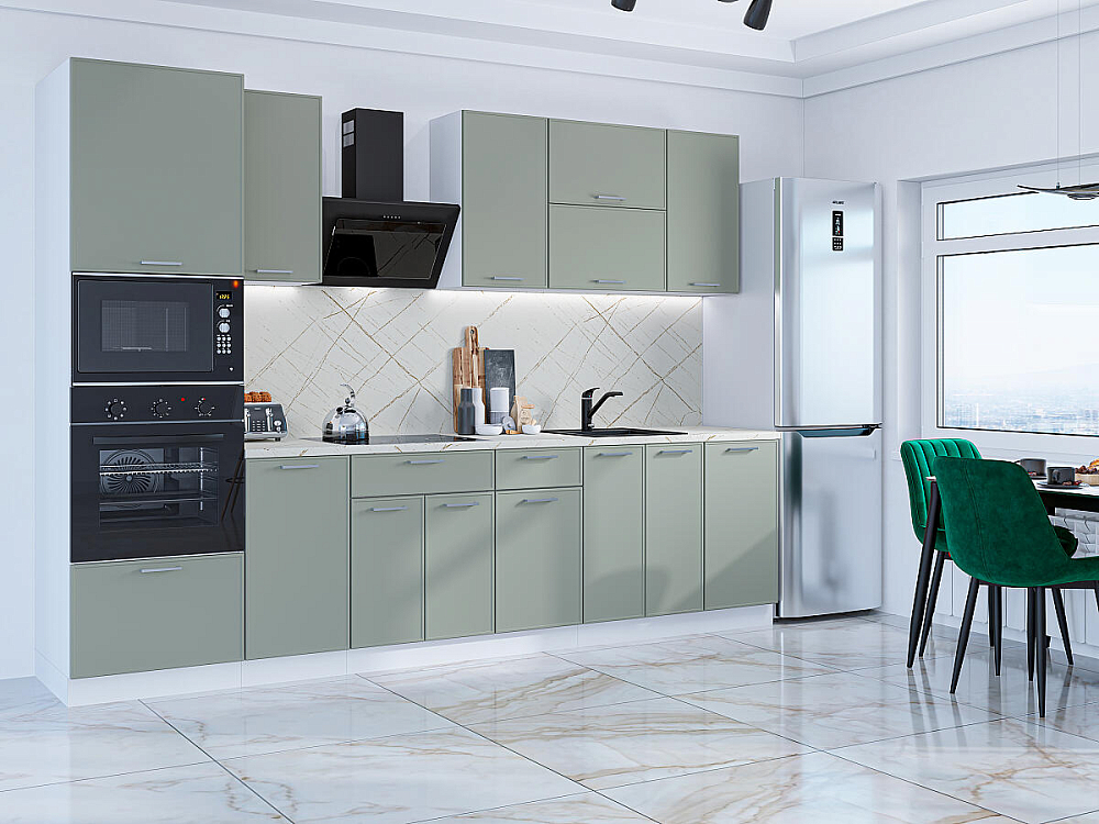 Квадро-01 Белый/Аквамарин