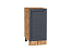 Шкаф нижний с 1-ой дверцей Сканди (816х400х480) Дуб Вотан/Graphite Softwood