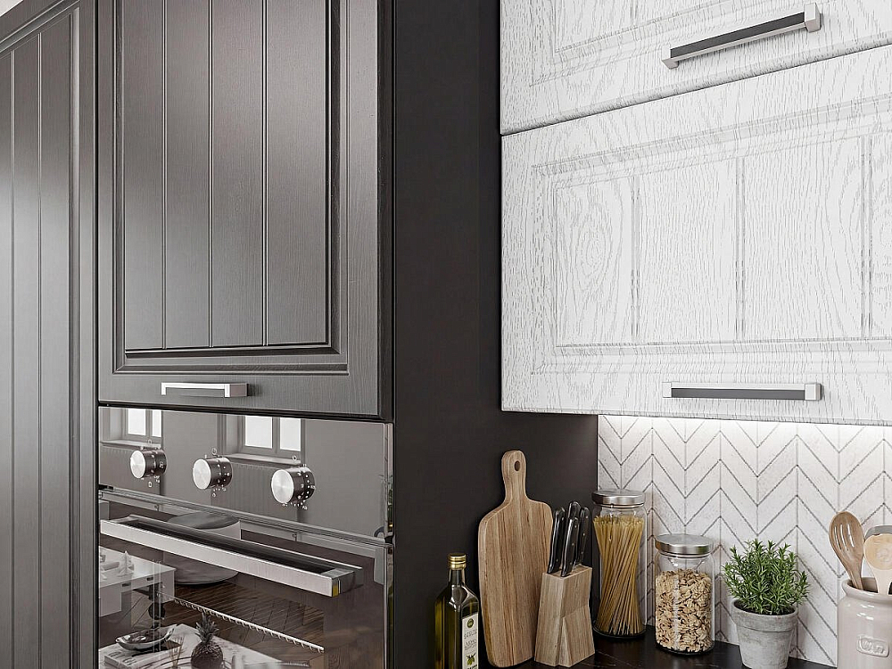 Прага-01 Белый/Белое дерево