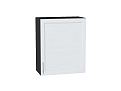 Шкаф верхний с 1-ой дверцей Сканди (716х600х320) graphite/white softwood
