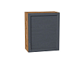 Шкаф верхний с 1-ой дверцей Сканди (716х600х320) Дуб Вотан/graphite softwood