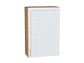 Шкаф верхний с 1-ой дверцей Сканди (920х600х320) Дуб Вотан/white softwood
